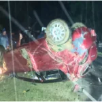 Ripponpet Accident Car Flips, 3 Critically Injured