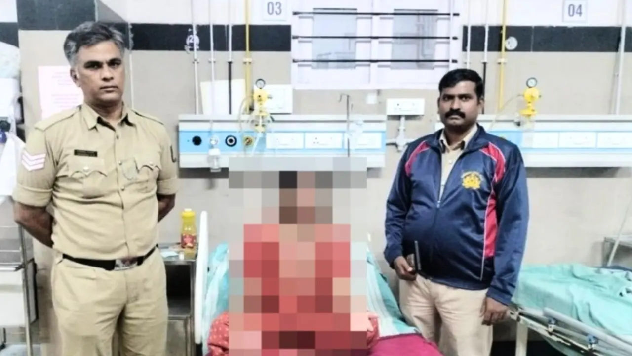 112 Police Save Woman in Shivamogga