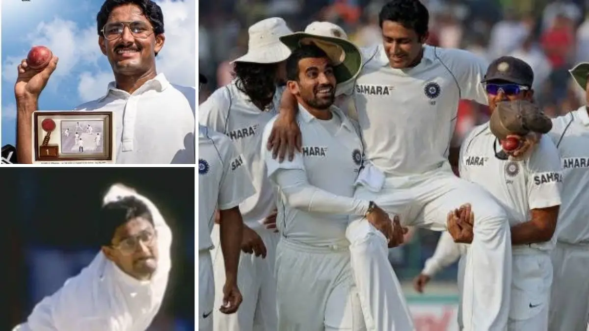 Anil Kumble Cricket Journey 10 Wickets and Jumbo Nickname
