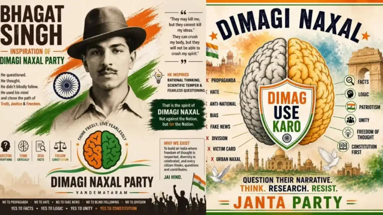 Dimagi Naxal Party Hits 5.7L Followers