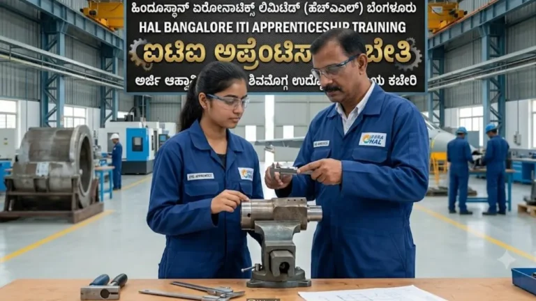 HAL Bangalore Invites ITI Apprentice Applications ಎಐ ಕಾಲ್ಪನಿಕ ಚಿತ್ರ