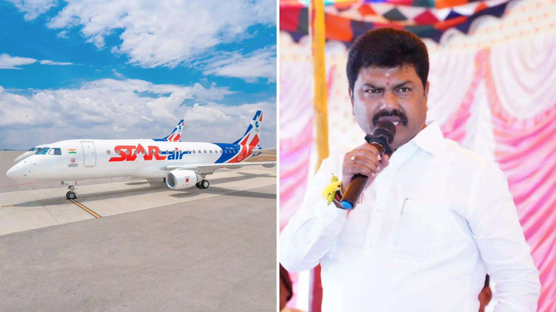 MP BY Raghavendra Urges Centre to Continue Shivamogga Flight Services