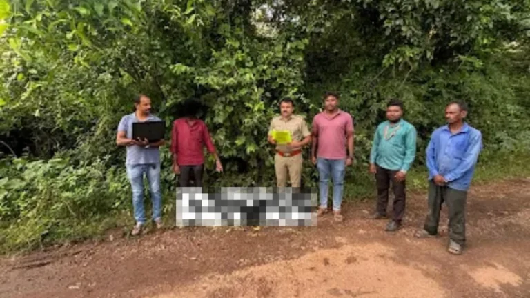 Man Arrested for Shooting Stray Dog With Illegal Gun in Nadavalli, Sagar image sorce : shivamogga police