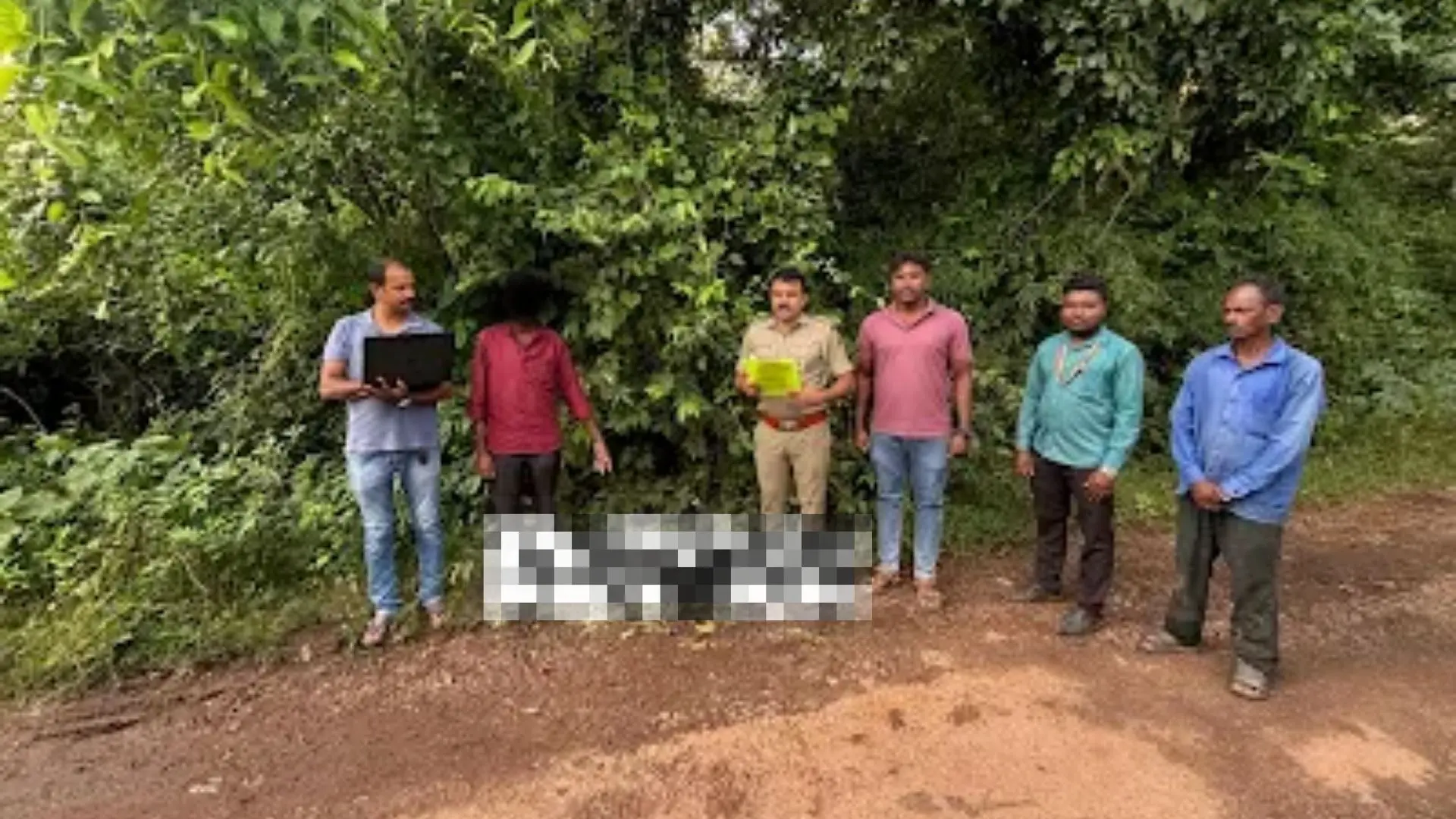 Man Arrested for Shooting Stray Dog With Illegal Gun in Nadavalli, Sagar image sorce : shivamogga police