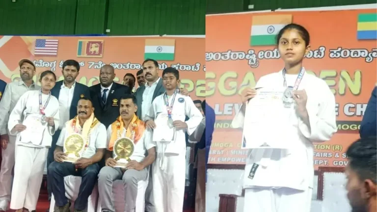 Karate Ripponpet Girl Wins Silver Medal