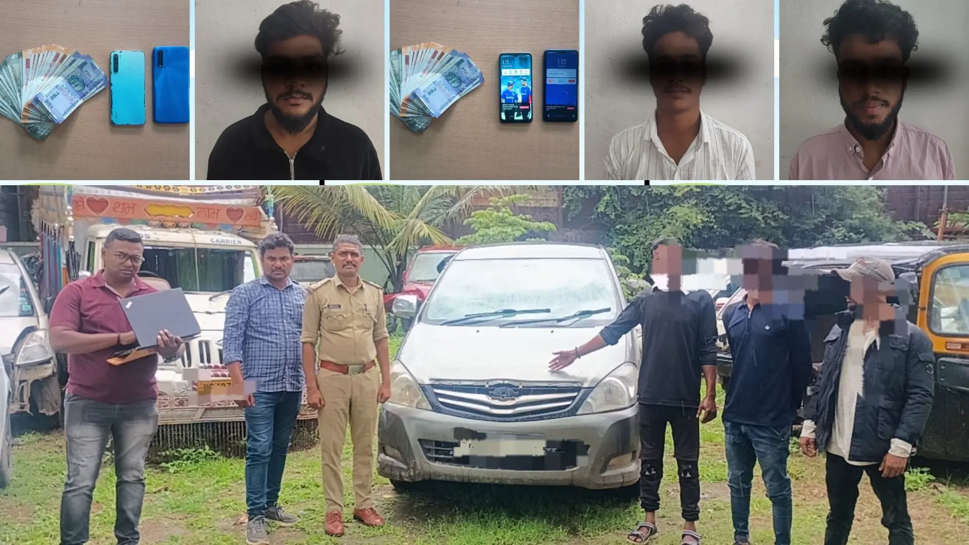 ಹರಕೆರೆ ರಿಂಗ್ರೋಡ್ ಪ್ರಕರಣದಲ್ಲಿ ತುಂಗಾನಗರ ಪೊಲೀಸರಿಂದ ಮೂವರು ಆರೋಪಿಗಳ ಬಂಧನ