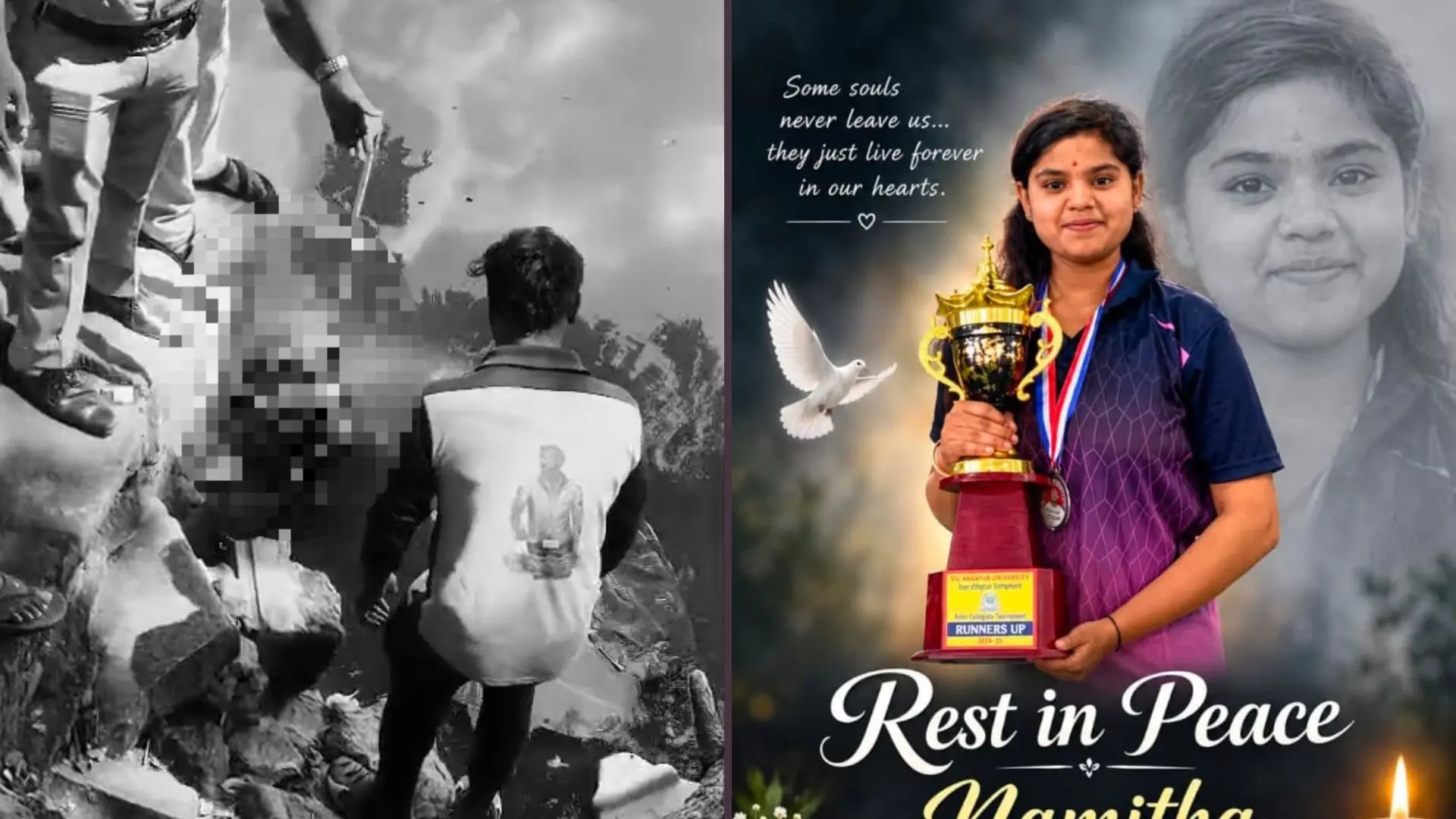 BCA Student Namitha Found Dead in Hucharayaswamy Lake in Shikaripura