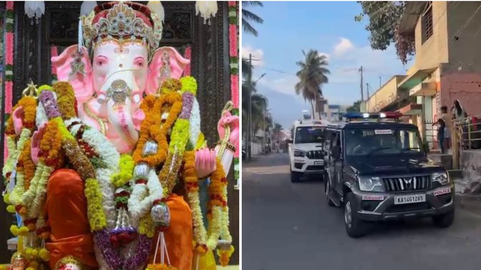 Bhadravati Ganesh Visarjan Today Police Security and Power Cut Alert