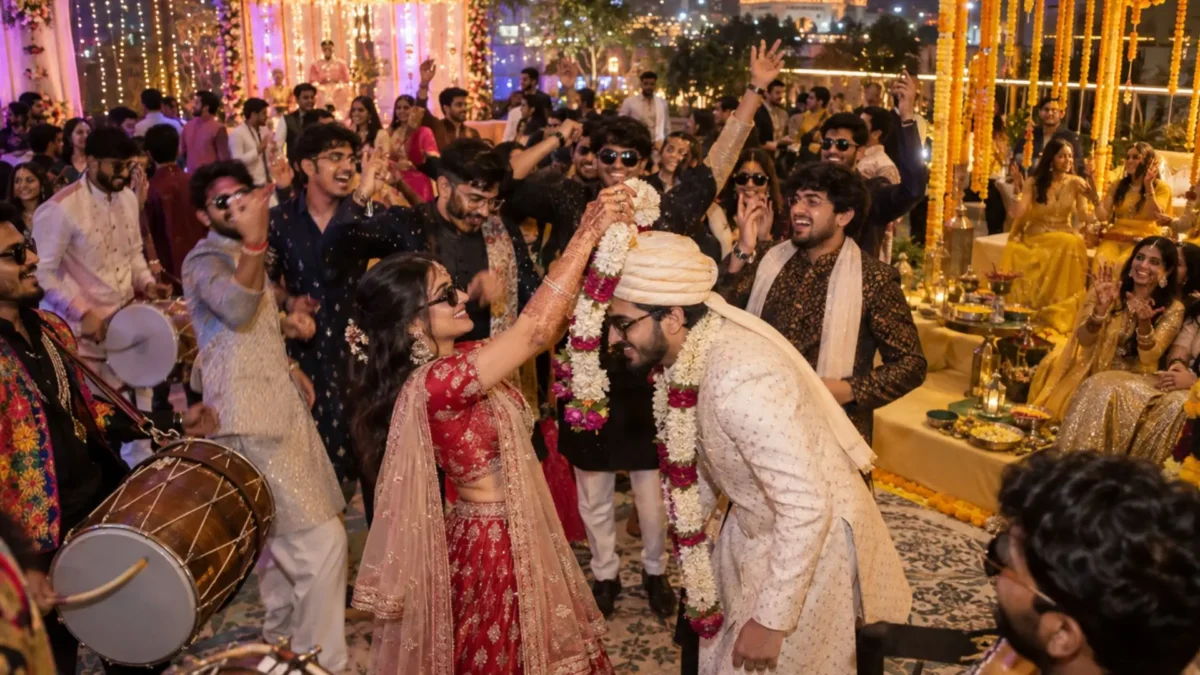 Fake Wedding Parties Trend Among Hyderabad Youngsters Without Actual Marriage @ Ai image