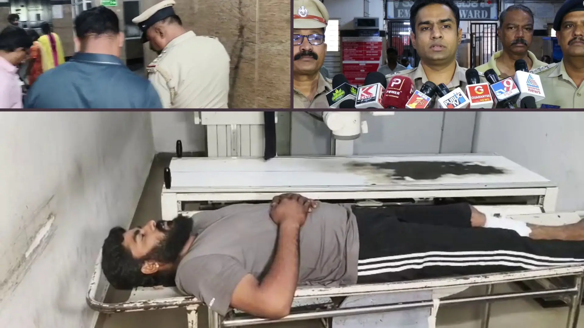 Police Shoot Umesh Naik in Leg in Kulli Kiran Murder Case in Shivamogga