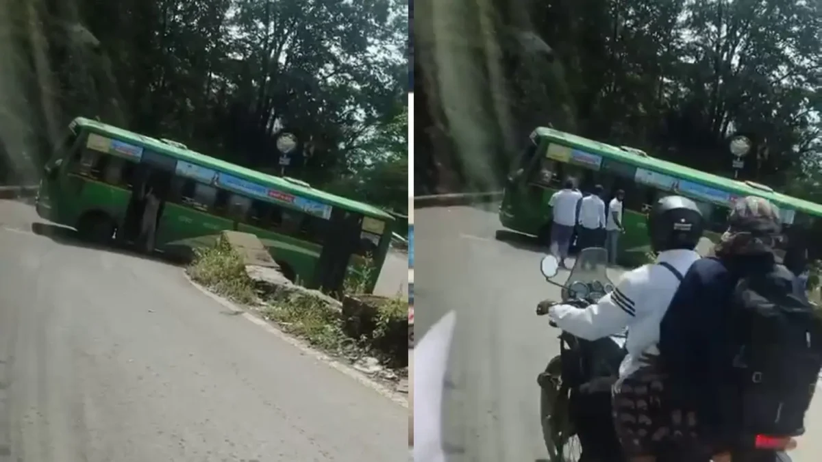 Agumbe Ghat KSRTC Bus Incident Passengers Panic at 6th Hairpin Bend