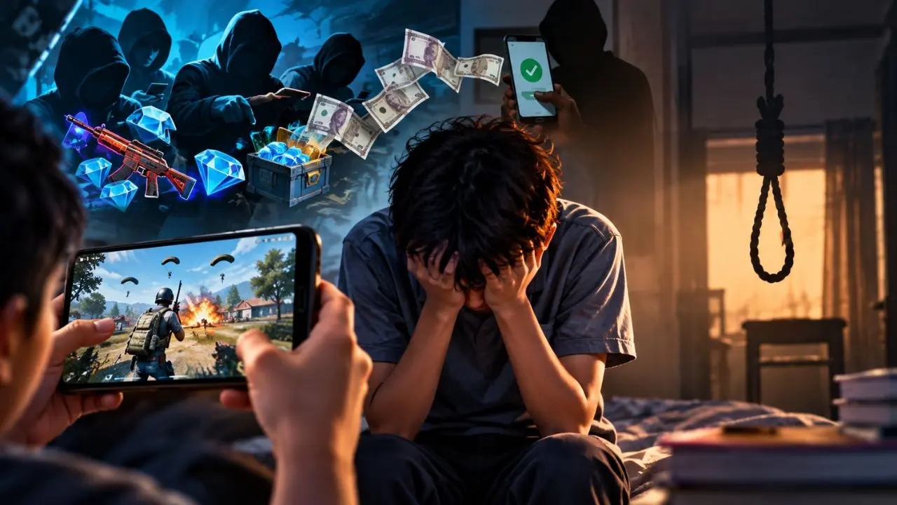 Free Fire Game ID Fraud 13-Year-Old Student Dies by Suicide