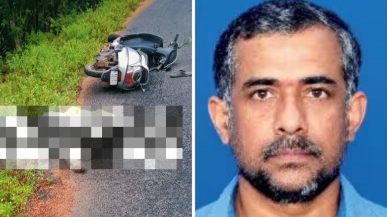 Priest Dies After Scooter Overturns Near Karigallu in Hosanagara