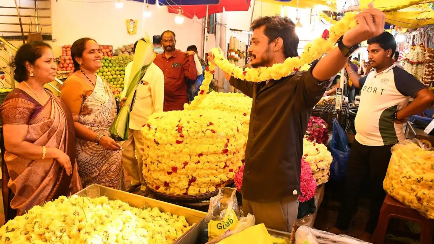 Shivamogga Ayudha Puja 2026 Flower, Fruit and Pumpkin Prices Rise