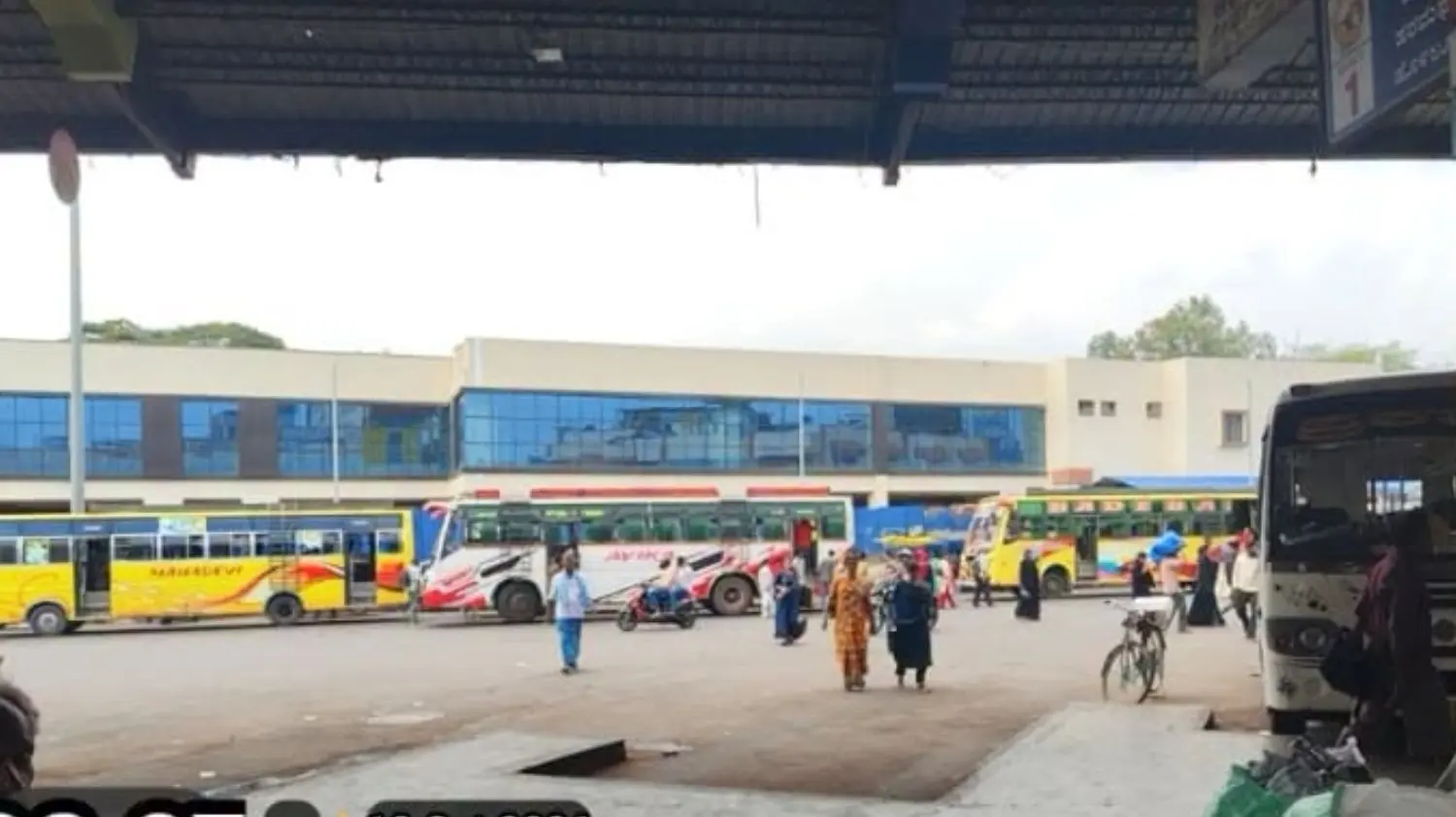 Shivamogga Bus Stand Passenger Issues Protest in Thirthahalli on October 19