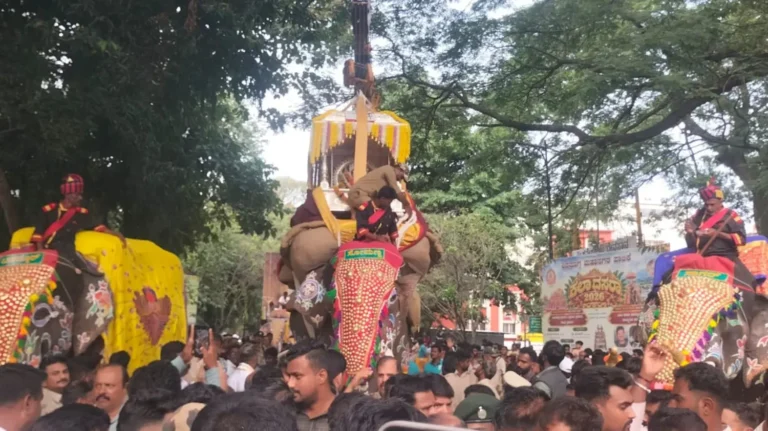 Shivamogga Dasara Elephant Incident Did Political Interference Cause Somanna's Panic