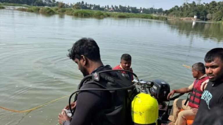 Shivamogga Youth Faizan Missing in Tunga River Near Puttappa Camp
