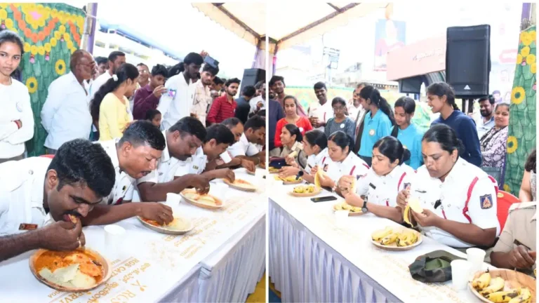ಇಡ್ಲಿ ತಿನ್ನುವ ಸ್ಪರ್ಧೆಯಲ್ಲಿ ಭಾಗವಹಿಸಿದ ಟ್ರಾಫಿಕ್__ ಪೊಲಿಸರು