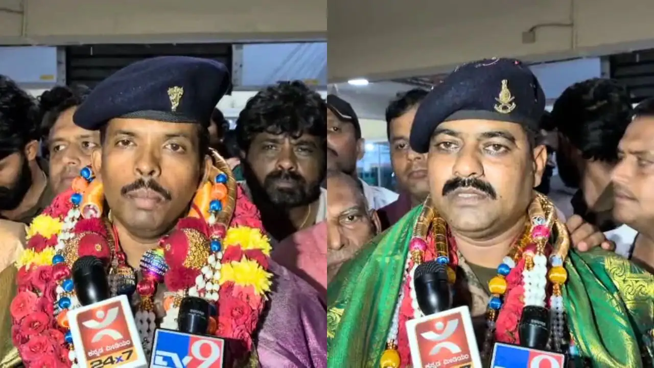 ಇಬ್ಬರು ಯೋಧರಿಗೆ ಅದ್ದೂರಿ ಸ್ವಾಗತ