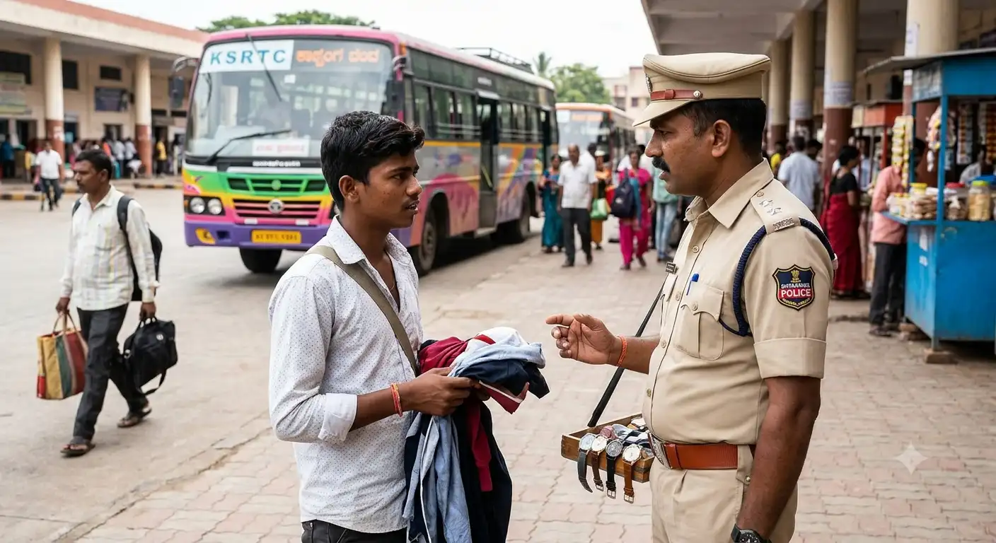 Shivamogga Bus Stand Incident